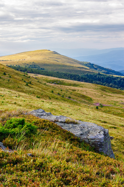 mountain landscape with stone and peak - Zdjęcie, obraz