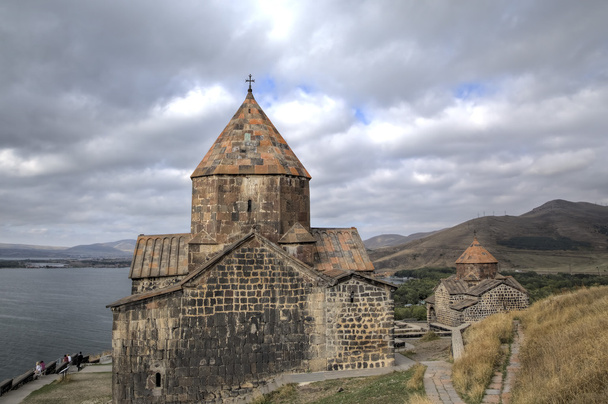 Μονή Sevanavank. Λίμνη Sevan, Αρμενία - Φωτογραφία, εικόνα