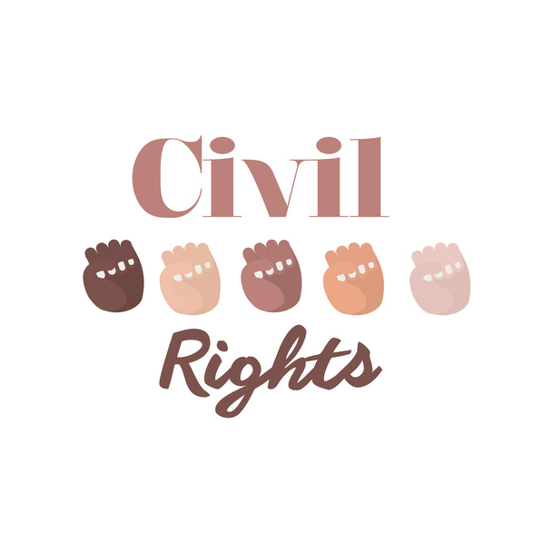 diseño de derechos civiles
 - Vector, Imagen