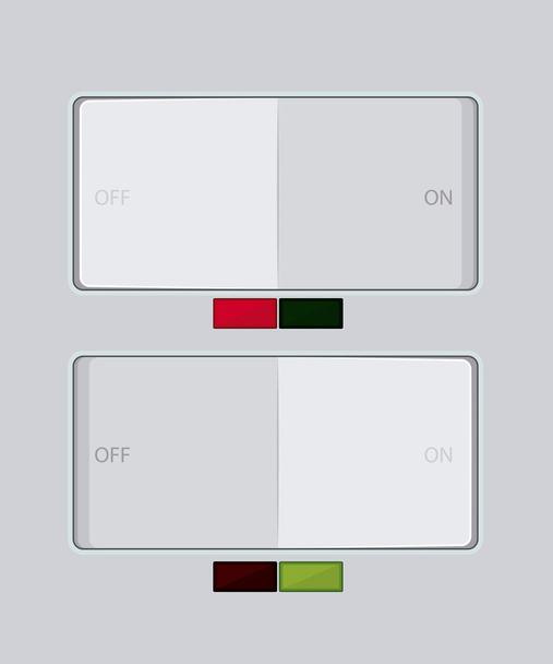 light switch design - Vector, Image