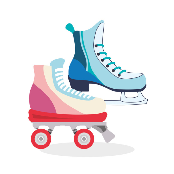 Design de ícone de patinação
 - Vetor, Imagem