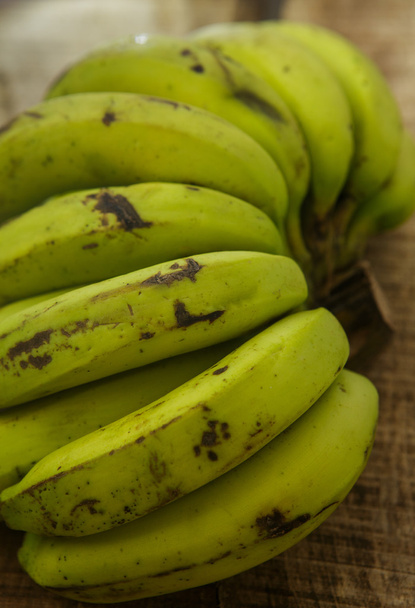 Nahaufnahme Bild eines Bananenstraußes - Foto, Bild