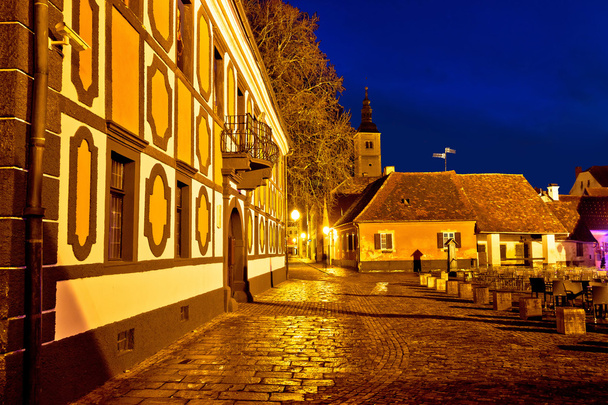 Barokk építészet régi Varasd város - Fotó, kép