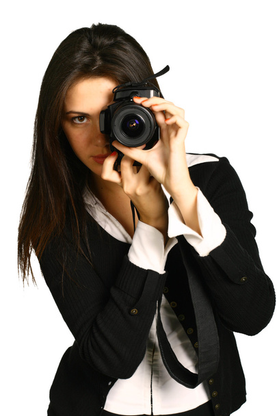 Girl photographer - Fotoğraf, Görsel