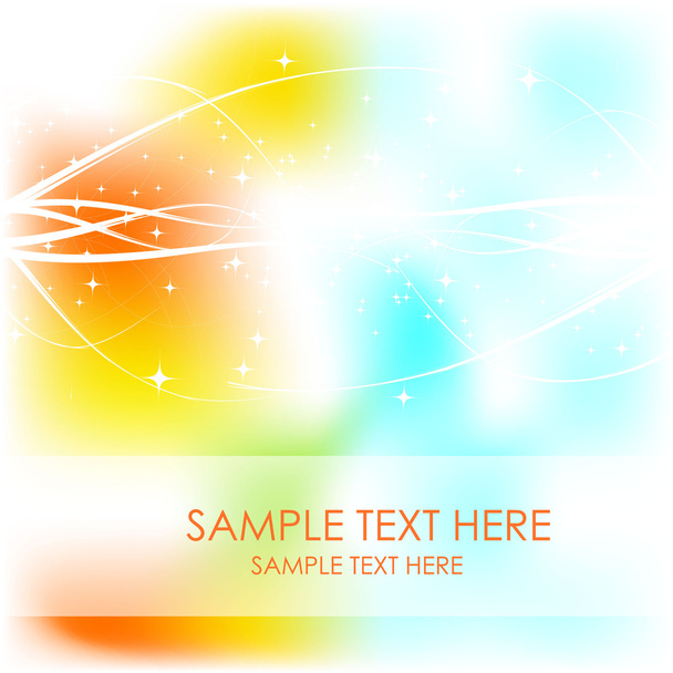Blurred shiny nature vector background - Vector, Image
