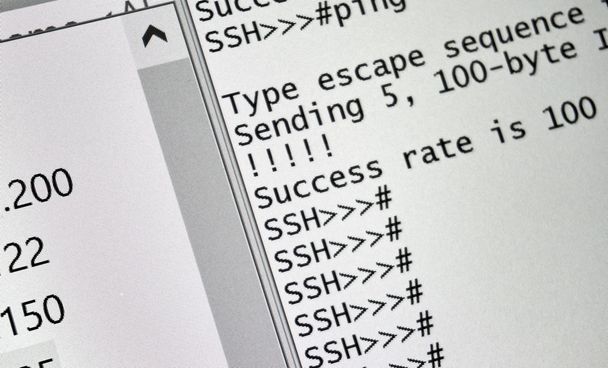 SSH - secure shell - Zdjęcie, obraz