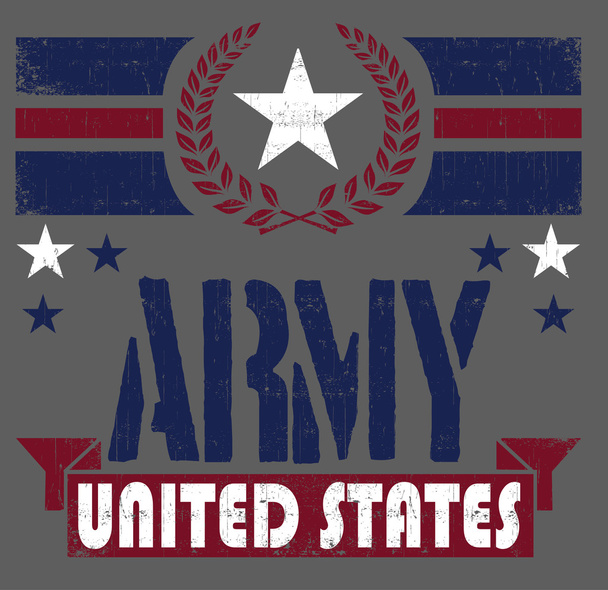 Exército Estados Unidos
 - Vetor, Imagem