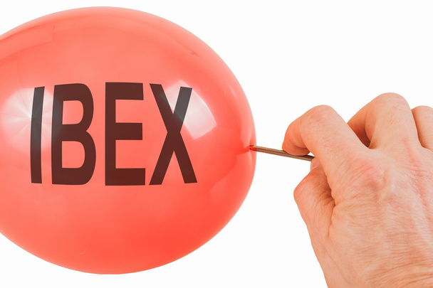 Scoppio della bolla IBEX dell'indice azionario spagnolo
 - Foto, immagini