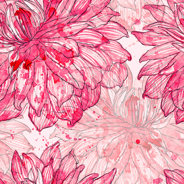 хризантема з плямами фарби
 - Фото, зображення