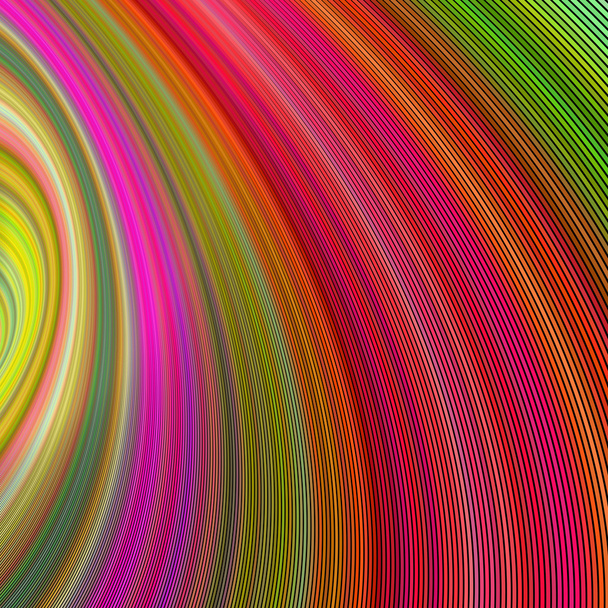 Curvas calientes - fondo de arte abstracto
 - Vector, Imagen