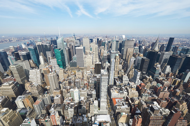 vista cityscape de Manhattan
 - Foto, Imagem