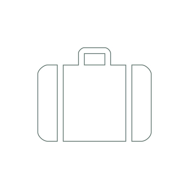 Icône bagage. icône sac de voyage. Concept plat design illustration icône
. - Photo, image