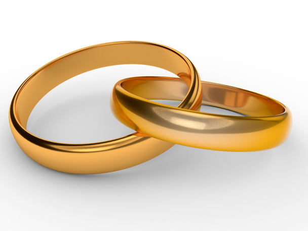 Zlaté prsteny - Fotografie, Obrázek
