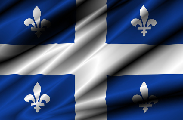 Bandera de Quebec
 - Foto, Imagen