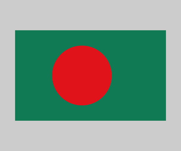 Bandera de Bangladesh
 - Vector, Imagen