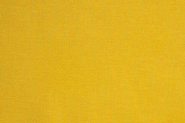 Close-up of a yellow fabric textile texture - Foto, Imagem