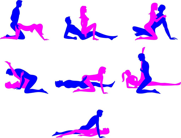 Sex positions 1 - Vector, Image