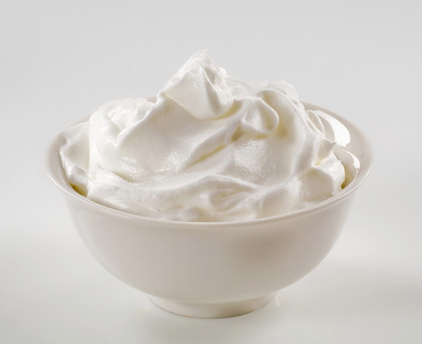 Bowl of cream - Photo, Image