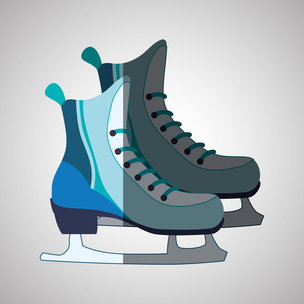 スケートのアイコン デザイン - ベクター画像