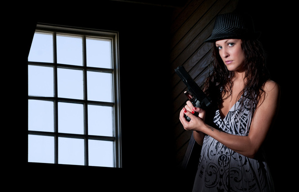Detective mujer
 - Foto, Imagen