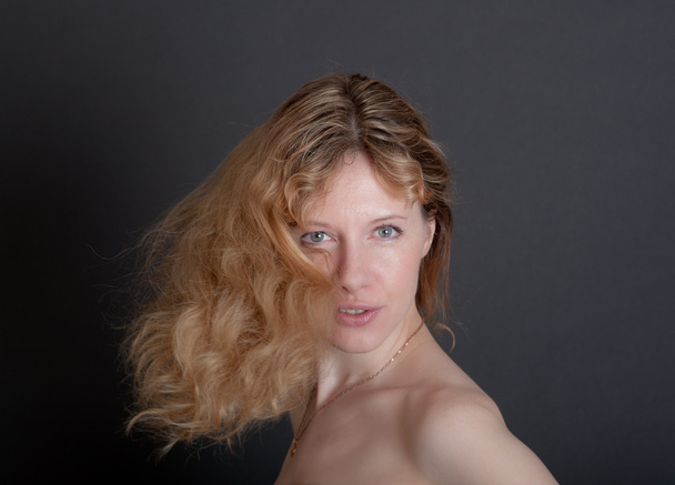 Portrait of the sensual blonde - Photo, Image