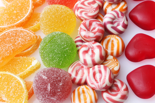 Colorful jelly candies background - Fotoğraf, Görsel