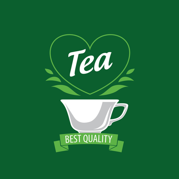 vektör logo çay - Vektör, Görsel
