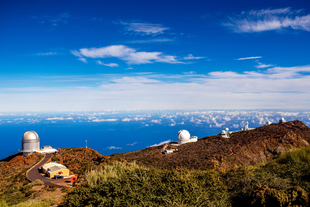Obserwatorium astronomiczne na wyspie La Palma - Zdjęcie, obraz