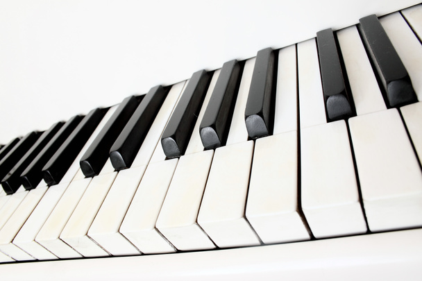 Teclas de piano
 - Foto, imagen