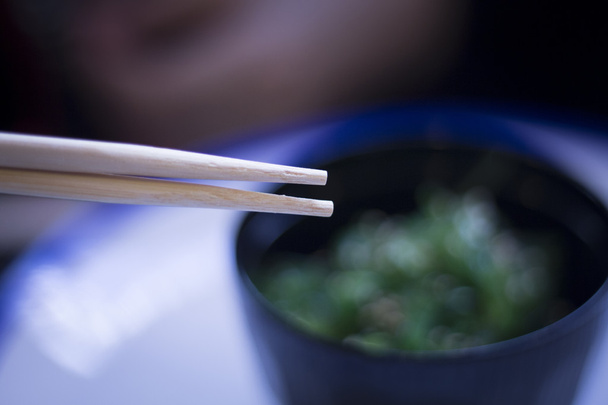 Japanese seaweed sushi como wakame - Photo, Image