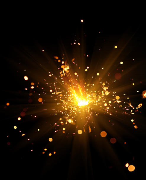 Burning sparkler - Photo, Image