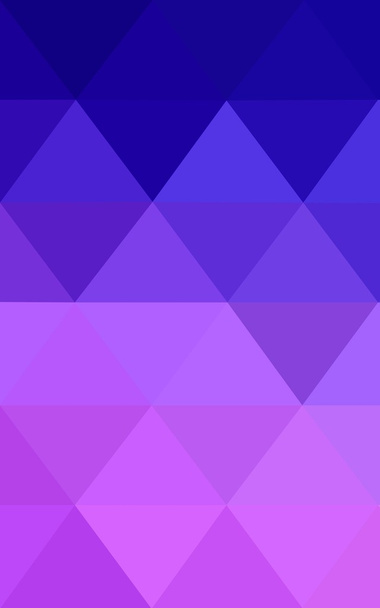 Πολύχρωμη μοβ, ροζ πολυγωνικό design pattern, που αποτελείται από τρίγωνα και κλίση στο στυλ του origami. - Φωτογραφία, εικόνα