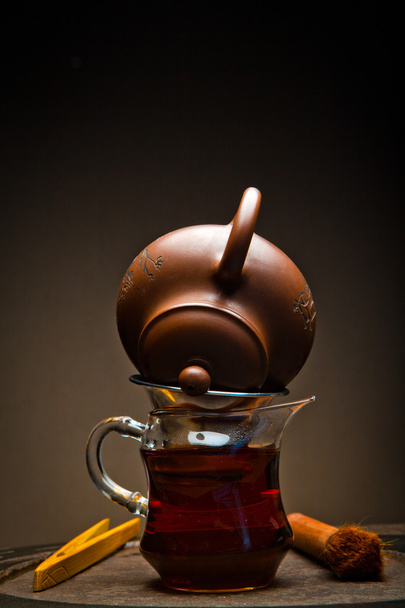 Tea master China tea - Фото, изображение