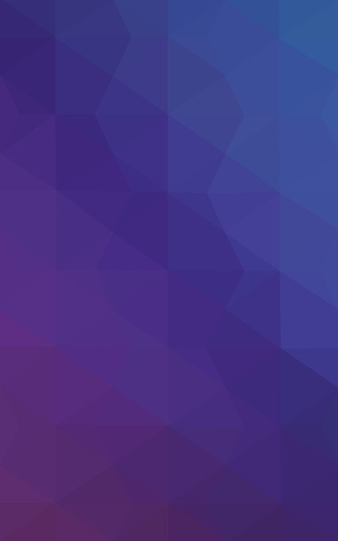 Πολύχρωμη σκούρο ροζ, μπλε πολυγωνικό design pattern, που αποτελείται από τρίγωνα και κλίση στο στυλ του origami. - Φωτογραφία, εικόνα