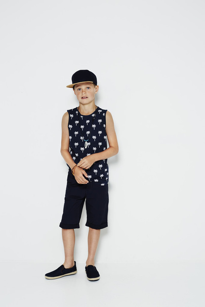 Young boy in shorts - Fotó, kép