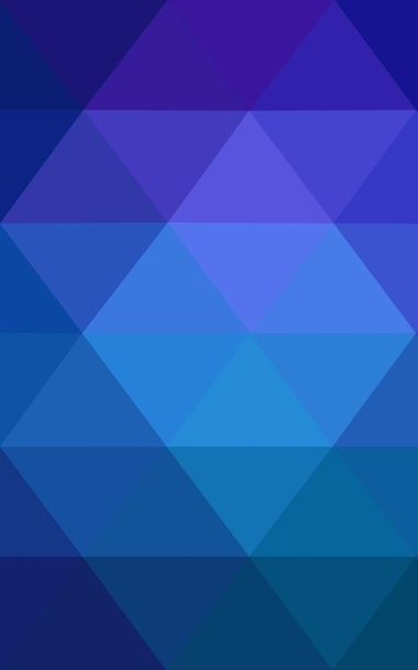 Многоцветный темно-розовый, синий многоугольный рисунок, состоящий из треугольников и градиента в стиле оригами
. - Фото, изображение