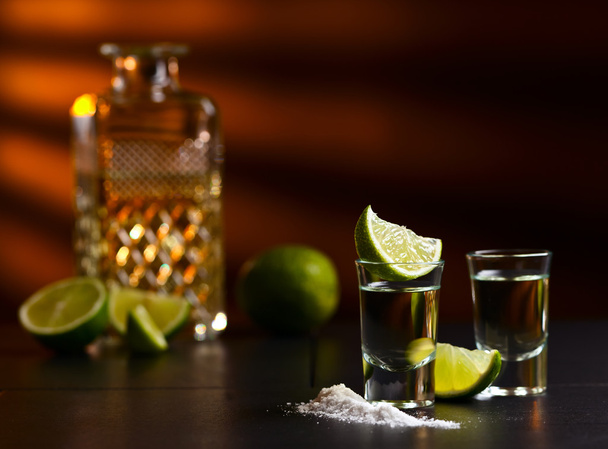Tequila, vápno a sůl  - Fotografie, Obrázek