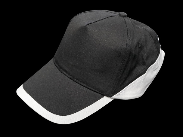 黒い野球帽 - 写真・画像