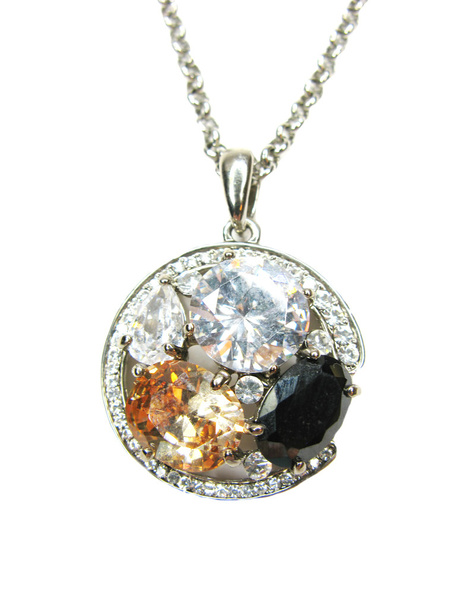 Pendentif bijoux avec cristaux brillants
 - Photo, image