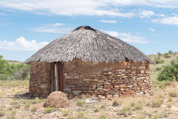 Hütte aus Stein gebaut - Foto, Bild