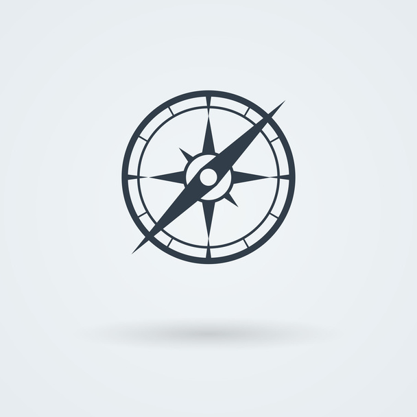 Vector compass icon. - Vector, Image