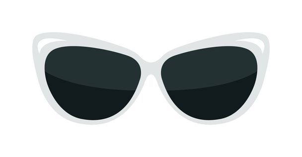 Векторні модні окуляри ізольовані на білому фоні
. - Вектор, зображення