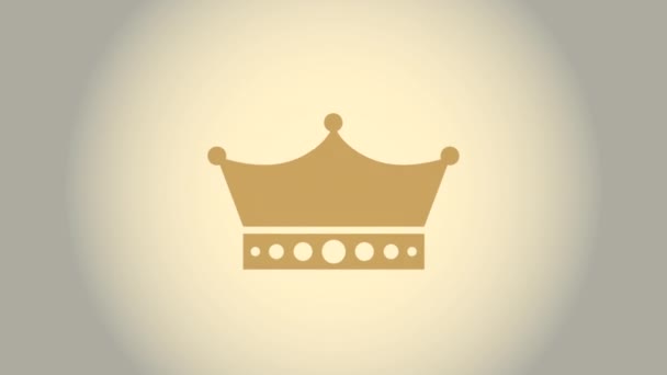coroa ícone design, Animação de vídeo
 - Filmagem, Vídeo