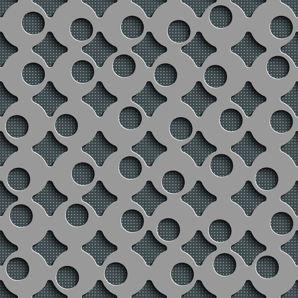 Seamless Grid Pattern - Vetor, Imagem