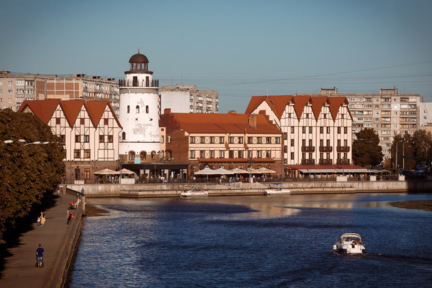 Vis dorp, Kaliningrad - Foto, afbeelding