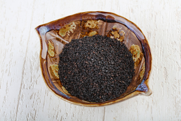 Fekete szezámmag - Fotó, kép