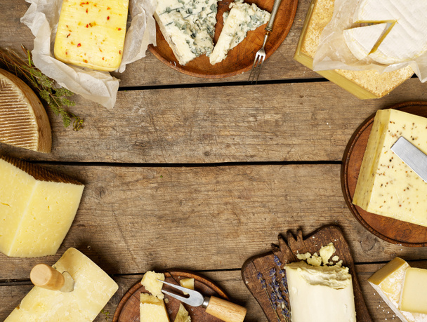 varios tipos de queso - Foto, imagen