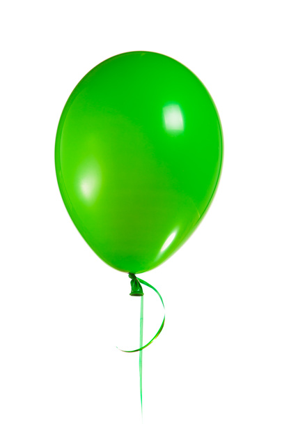 Grüner Luftballon - Foto, Bild