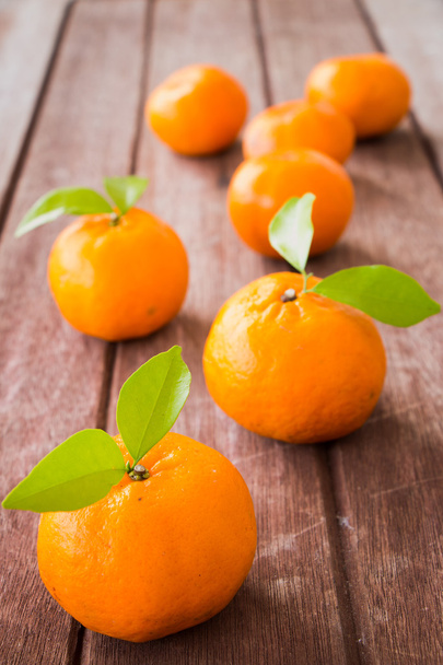 orange on wooden - Photo, Image