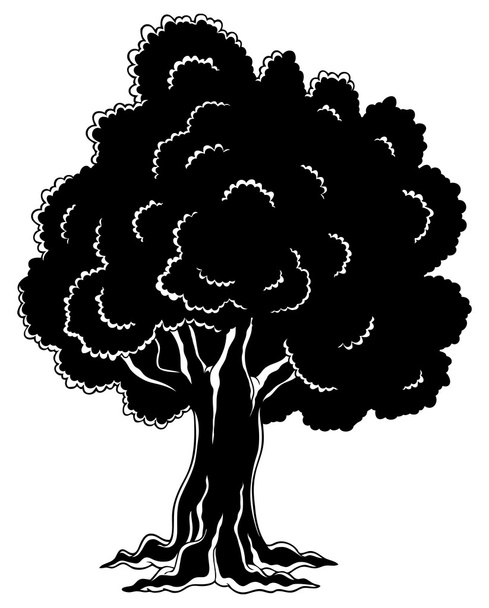 Tree theme image 4 - Vector, Image